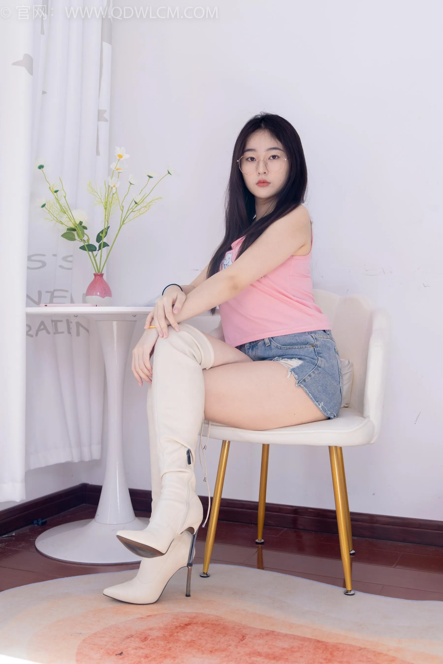 物恋传媒 NO.1519 美兔-机车少女 [171P]插图7